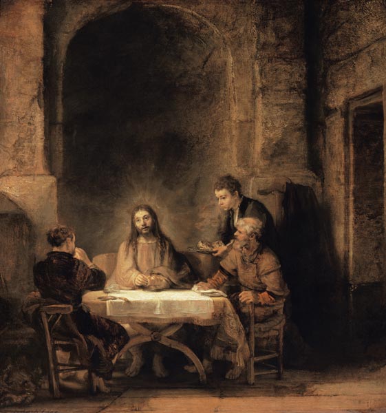 Christus bei Emmaus – Rembrandt van Rijn Rembrandt van Rijn 2024-11-21