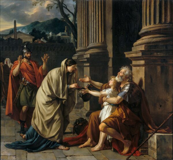 Belisarius bettelt um Almosen – Jacques-Louis David Jacques-Louis David 2024-11-21