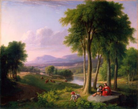 Ansicht in der Nähe von Rutland, Vermont – Asher Brown Durand Asher Brown Durand 2024-12-31