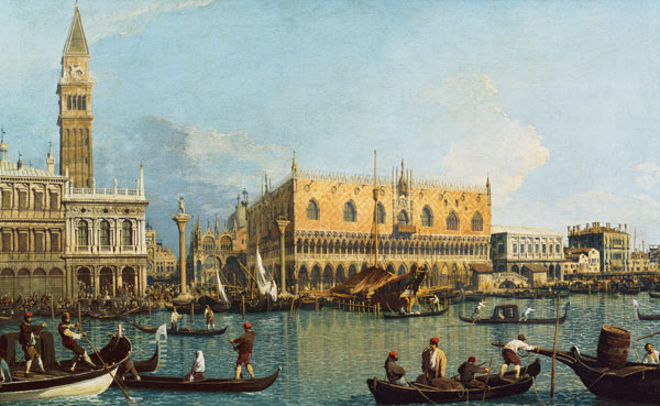 Der Dogenpalast mit der Piazzetta – Giovanni Antonio Canal Giovanni Antonio Canal 2024-11-21