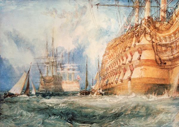 Die Ausrüstung eines Kriegsschiffes erster Klasse – William Turner William Turner 2024-11-21