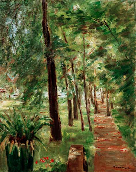 Die Birkenallee im Garten von Wannsee nach Osten – Max Liebermann Max Liebermann 2024-11-21