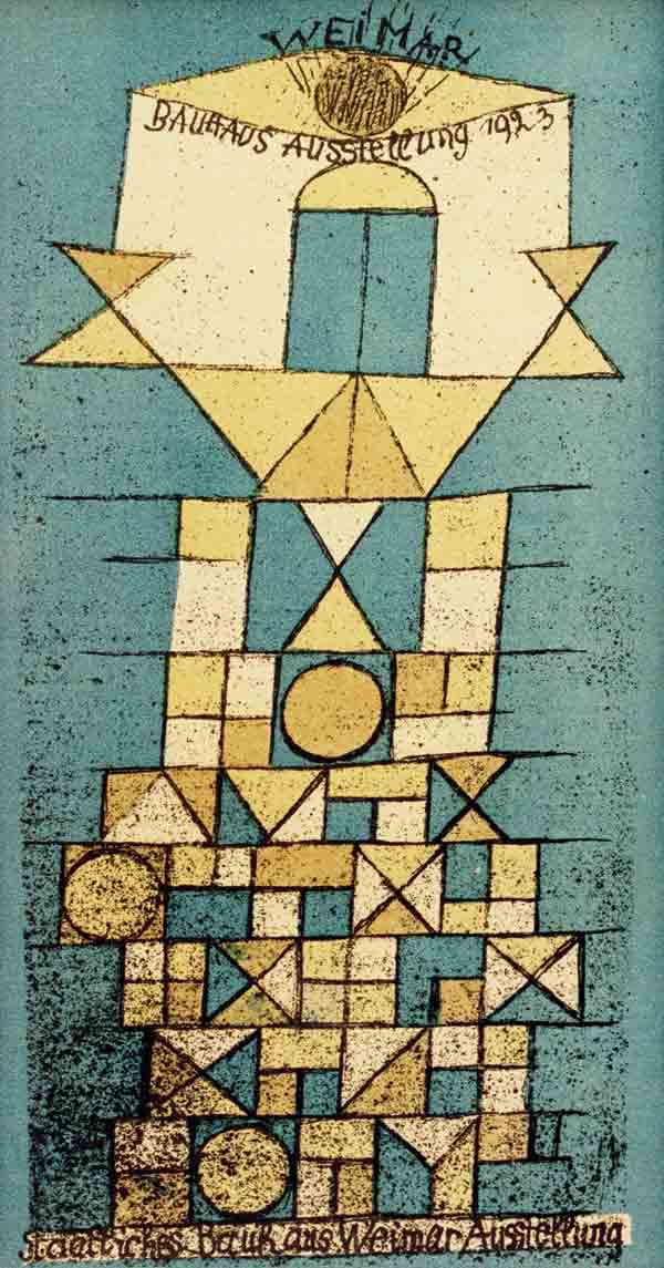 Die erhabene Seite, Ausstellung des Bauhaus Weimar 1923 – Paul Klee Paul Klee 2024-11-21