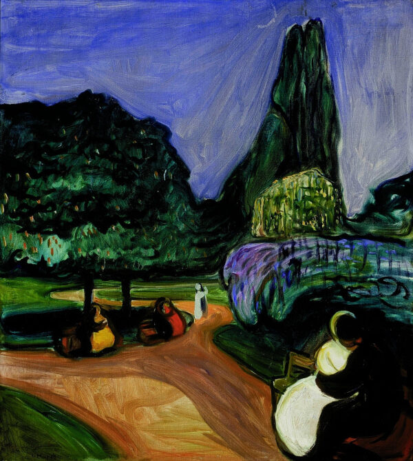 Sommernacht in Studenterlunden – Edvard Munch Edvard Munch 2024-11-10