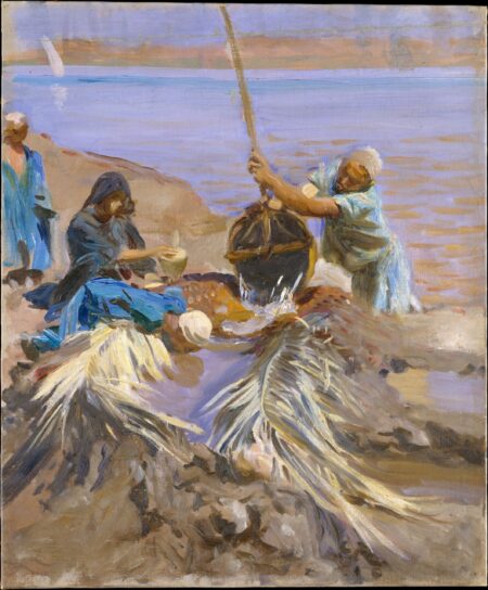 Ägypter, die Wasser aus dem Nil schöpfen – John Singer Sargent John Singer Sargent 2025-01-02