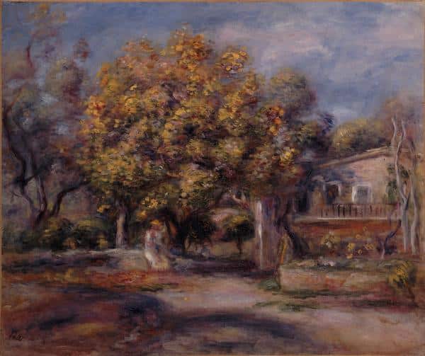 Eingang zum Haus und Garten in Cagnes – Pierre-Auguste Renoir Pierre-Auguste Renoir 2024-12-30