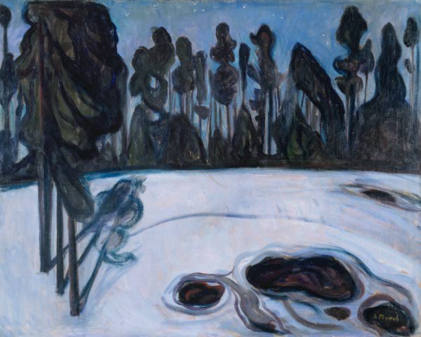 Winterlandschaft von Edvard Munch Edvard Munch 2024-11-10