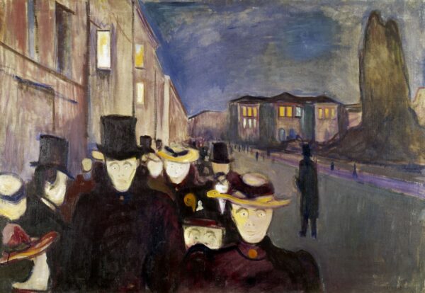 Soirée auf der Karl Johan Avenue – Edvard Munch Edvard Munch 2024-11-10