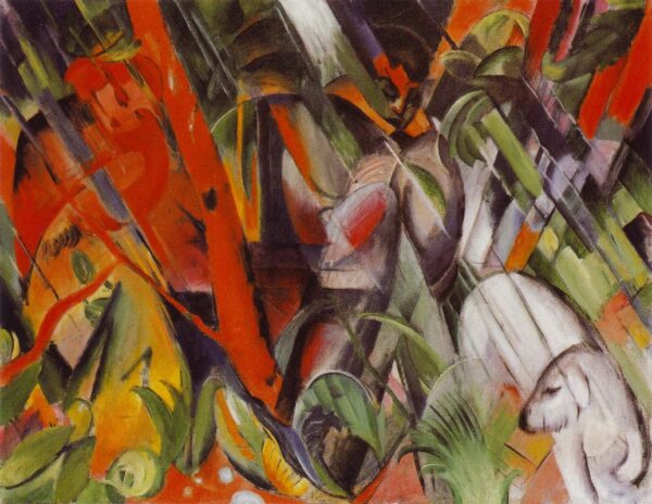 Unter dem Regen – Franz Marc Franz Marc 2024-11-21