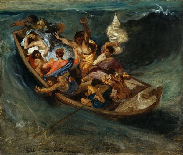 Christus im Sturm auf dem Meer – Eugène Delacroix Eugène Delacroix 2024-11-21