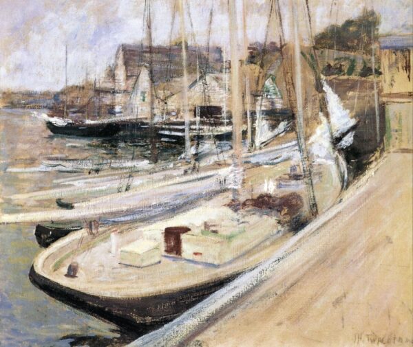 Fischerboote in Gloucester – John Henry Twachtman John Henry Twachtman 2024-12-22