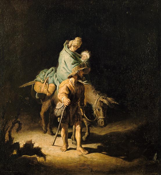 Flucht aus Ägypten – Rembrandt van Rijn Rembrandt van Rijn 2024-11-21