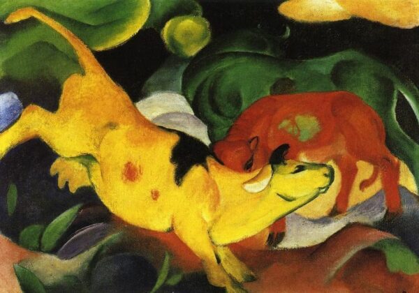 Rote Grüne Gelbe Kühe – Franz Marc Franz Marc 2024-11-21