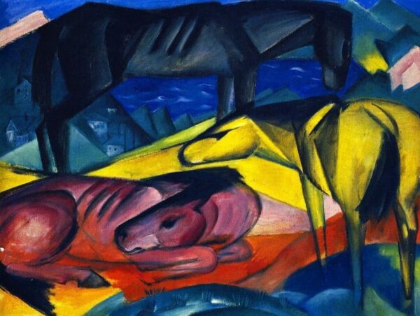 Drei Pferde II – Franz Marc Franz Marc 2024-11-21