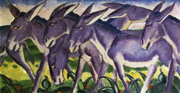 Eselsfransen – Franz Marc Franz Marc 2024-11-21