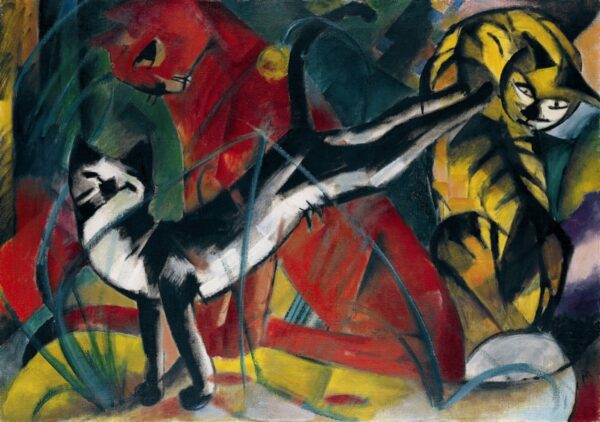 Drei Katzen – Franz Marc Franz Marc 2024-11-21