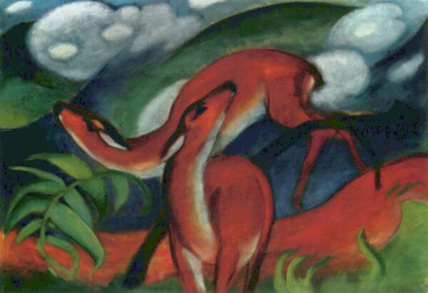 Roter Hirsch II – Franz Marc Franz Marc 2024-11-21