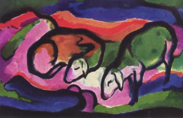 Moutons – Franz Marc Franz Marc 2024-11-21