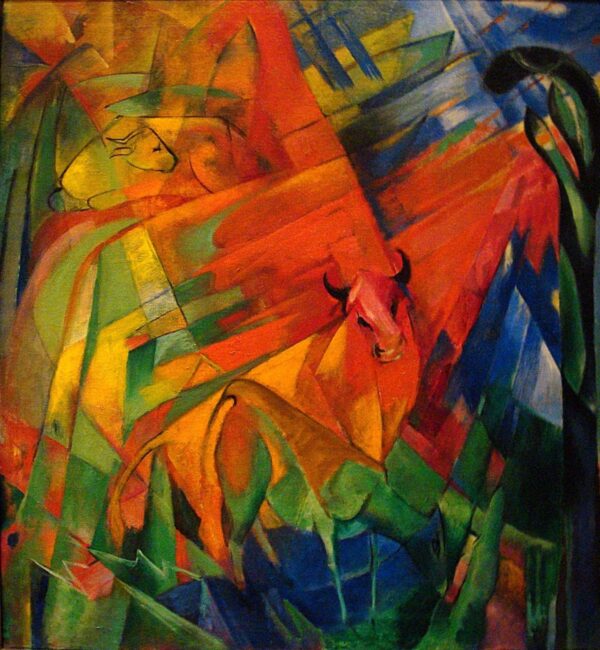 Tiere in einer Landschaft – Franz Marc Franz Marc 2024-11-21