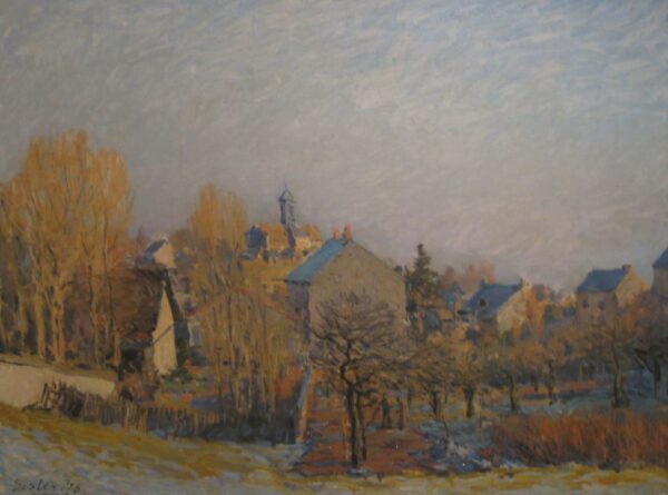 Gel à Louveciennes – Alfred Sisley Alfred Sisley 2024-11-21