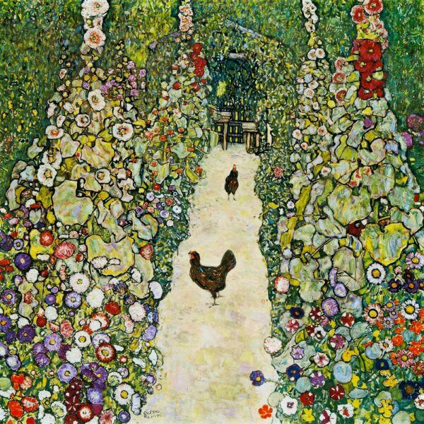 Gartenallee mit Hühnern – Gustav Klimt Gustav Klimt 2024-11-21