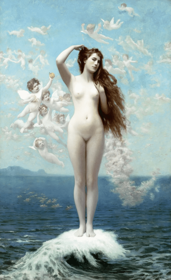 Venus steigt aus dem Wasser auf – Jean-Léon Gérôme Beliebte Bilder 2024-11-21