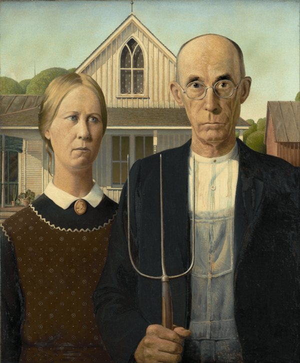 Amerikanischer Gotik – Grant Wood Beliebte Bilder 2024-11-09