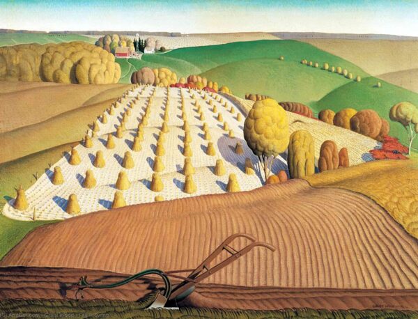 Herbstpflügen – Grant Wood Grant Wood 2024-11-21