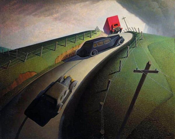 Tod auf der Kammstraße, 1935 – Grant Wood Grant Wood 2024-11-21