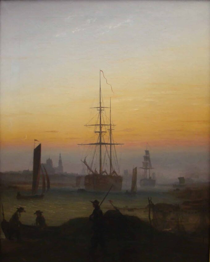 Der Hafen von Greifswald – Caspar David Friedrich Caspar David Friedrich 2024-09-20