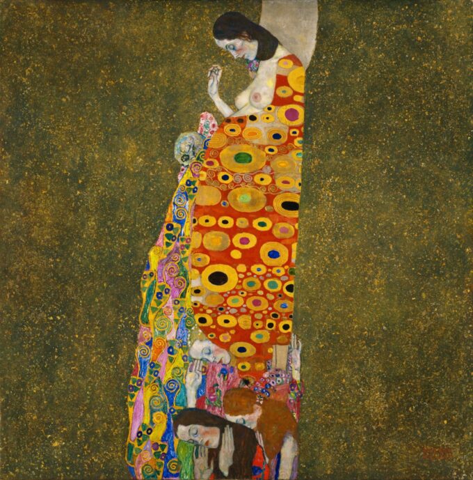 Hoffnung II – Gustav Klimt Beliebte Bilder 2024-09-20 2