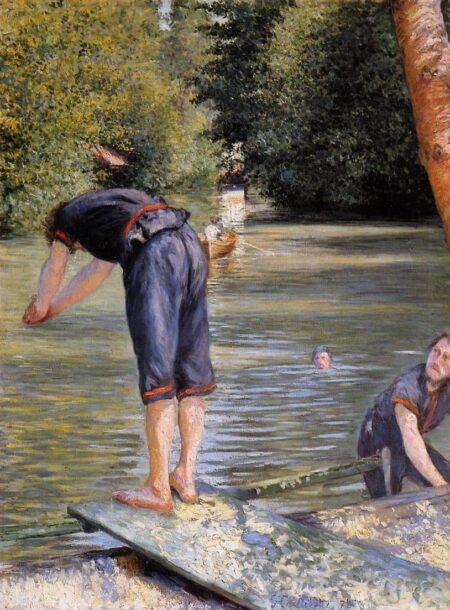 Badende am Ufer des Yerres – Caillebotte Gustave Caillebotte 2024-12-31