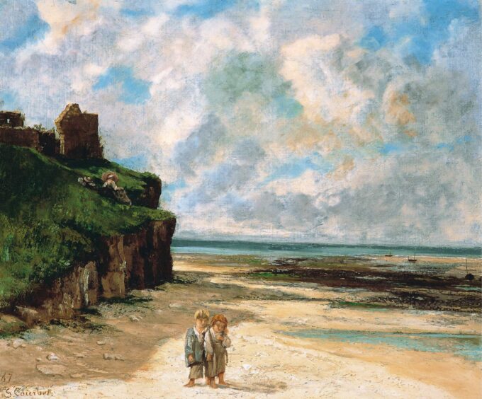 Der Strand von Saint-Aubin-sur-Mer – Gustave Courbet Gustave Courbet 2024-09-19