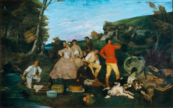 Das Picknick des Jägers – Gustave Courbet Gustave Courbet 2024-11-21