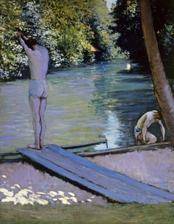 Bäder am Ufer des Flusses Yerres – Caillebotte Gustave Caillebotte 2024-11-21