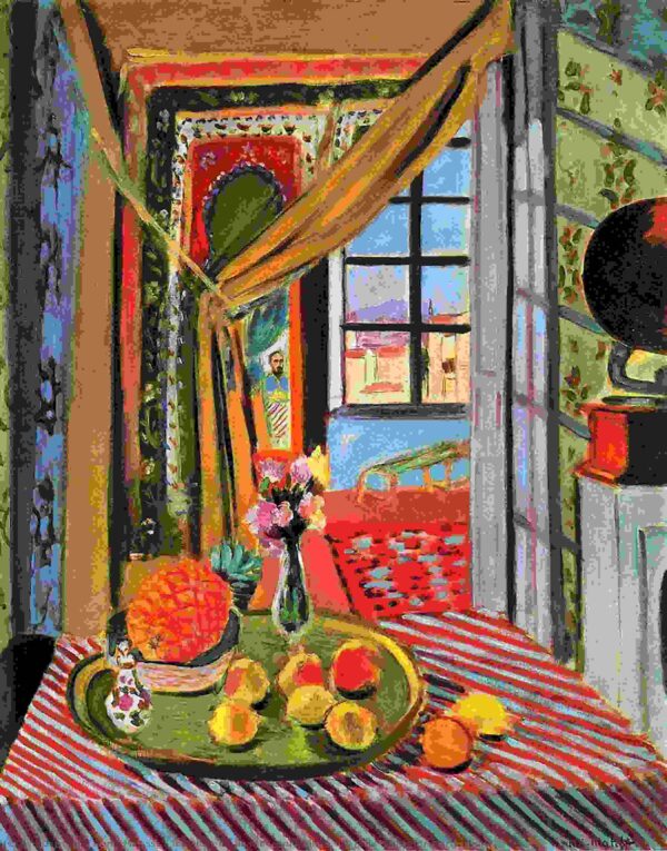 Innenausstattung mit einem Phonographen – Matisse Henri Matisse 2024-11-10