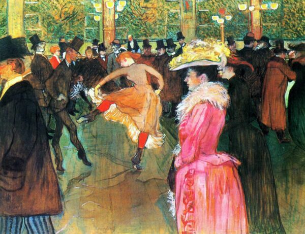 Der Tanz im Moulin-Rouge – Toulouse Lautrec Henri de Toulouse-Lautrec 2024-11-21