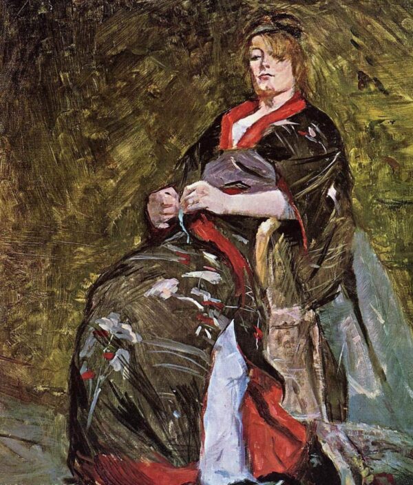 Lily Grenier in einem Kimono – Toulouse Lautrec Henri de Toulouse-Lautrec 2024-11-21