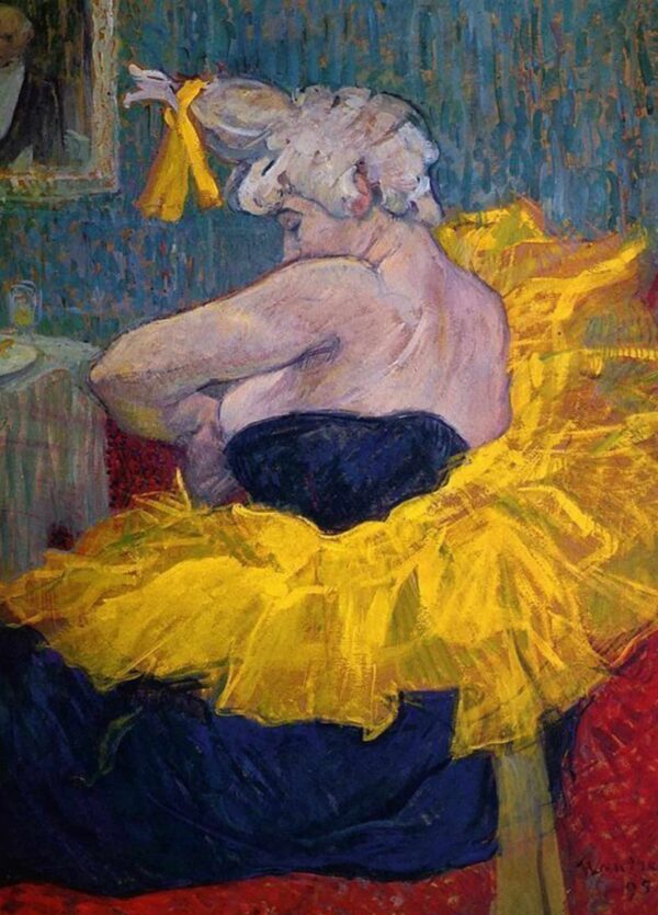 Die Clownesse Cha-U-Kao – Toulouse Lautrec Henri de Toulouse-Lautrec 2024-11-21