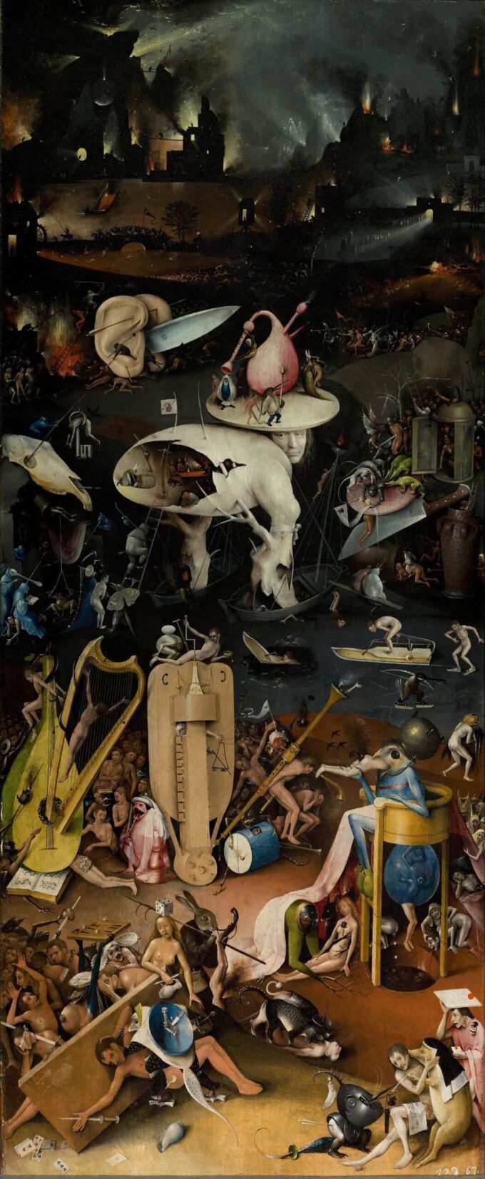 Der Garten der irdischen Freuden, das innere rechte Flügel (die Hölle) – Jérôme Bosch Hieronymus Bosch 2024-09-20