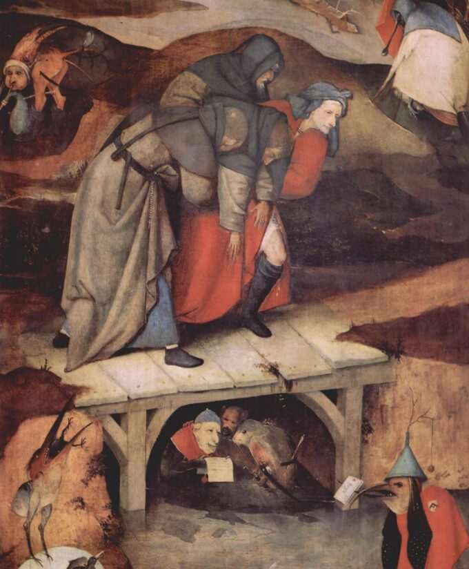 Detail des Triptychons Die Versuchung des heiligen Antonius, um 1501 – Hieronymus Bosch Hieronymus Bosch 2024-09-20