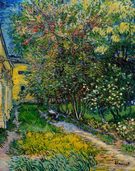 Garten des Krankenhauses St-Rémy – Van Gogh Vincent Van Gogh 2024-11-20