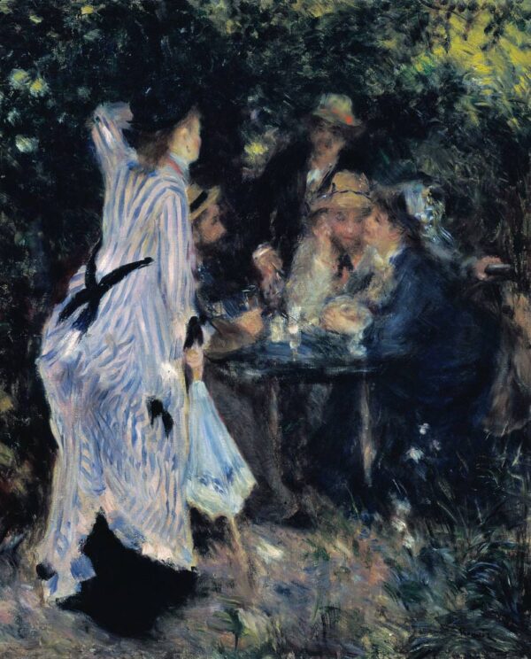 Im Garten oder unter den Bäumen der Moulin de la Galette von Pierre-Auguste Renoir Pierre-Auguste Renoir 2024-12-30