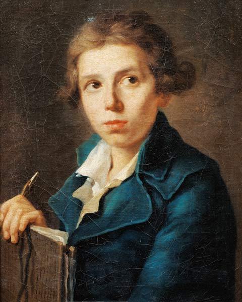 Porträt von Jacques-Louis David (1748-1825) in seiner Jugend – Jacques-Louis David Jacques-Louis David 2024-09-19