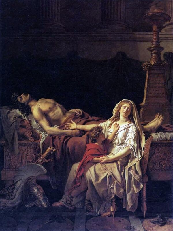 Andromaque weint um Hector – Jacques-Louis David 2024-11-21