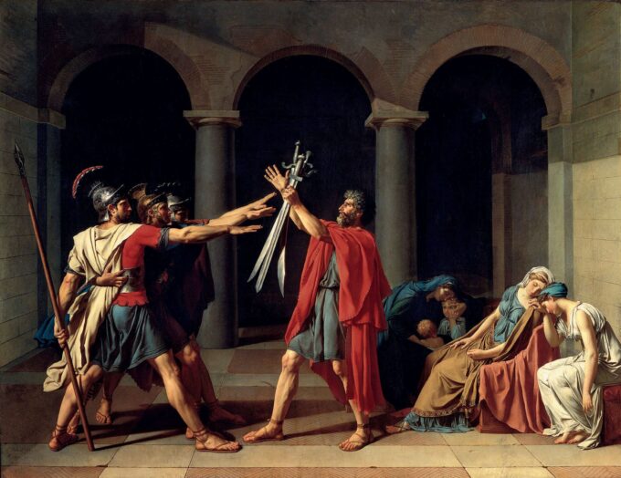 Der Schwur der Horatier – Jacques-Louis David Beliebte Bilder 2024-09-20 2