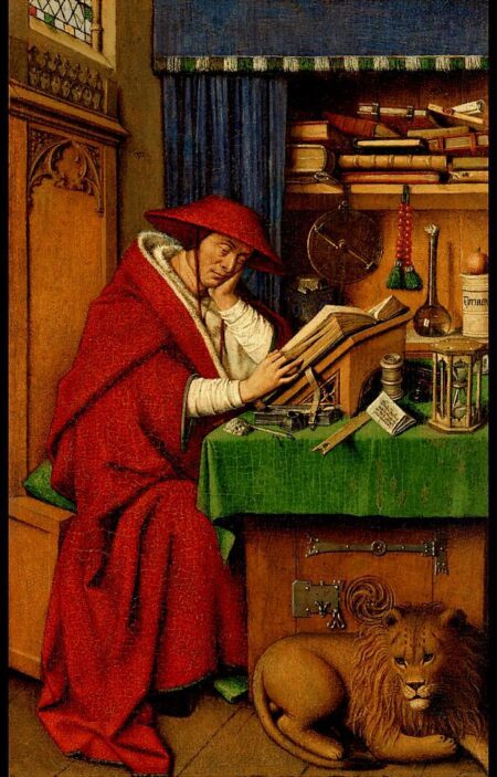 Der heilige Hieronymus in seinem Studierzimmer – Jan Van Eyck Jan Van Eyck 2024-12-30