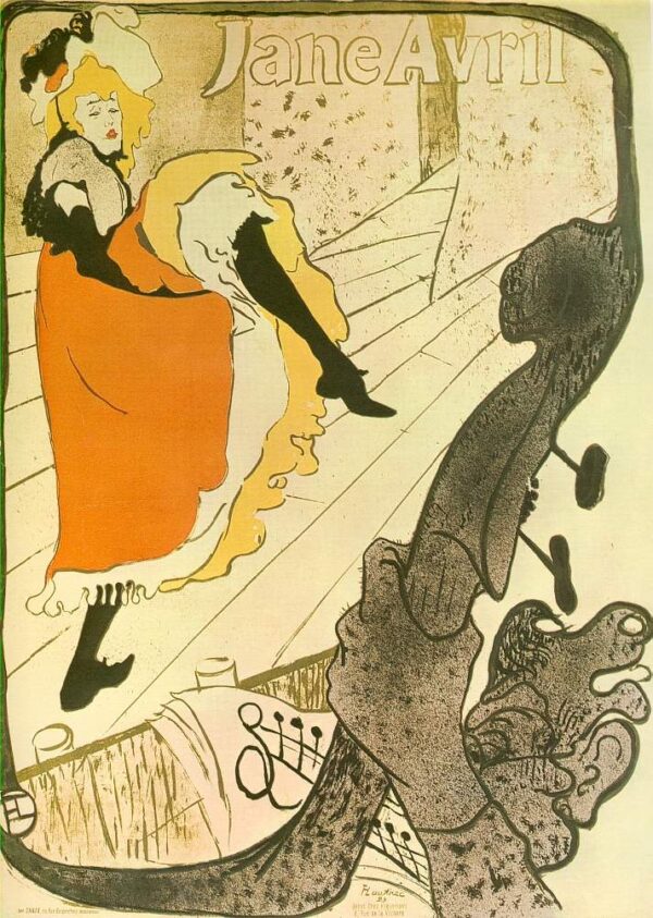 Jane Avril – Toulouse Lautrec Henri de Toulouse-Lautrec 2024-11-21