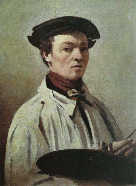 Autoportrait, die Palette in der Hand – Camille Corot Camille Corot 2024-12-27