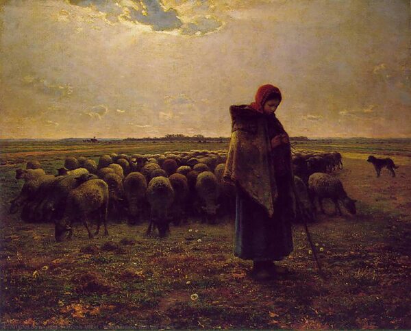 Bäuerin mit ihrer Herde – Jean-François Millet Jean-François Millet 2024-11-21